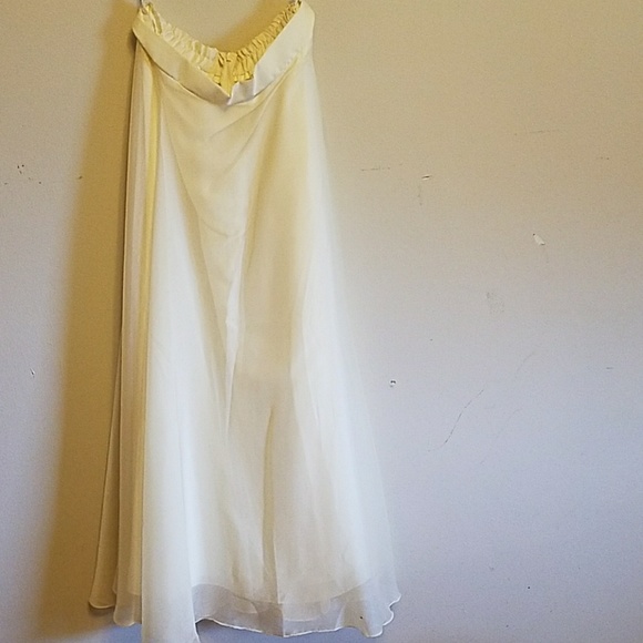 Ivory lace over camisole and gorgeous skirt. - Picture 4 of 8